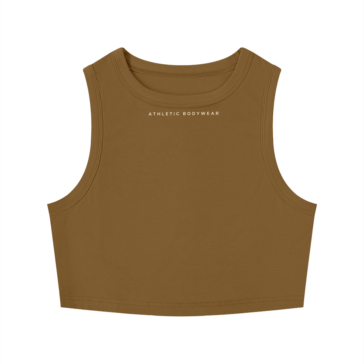 Women's Tight Crewneck Crop Tank Top
