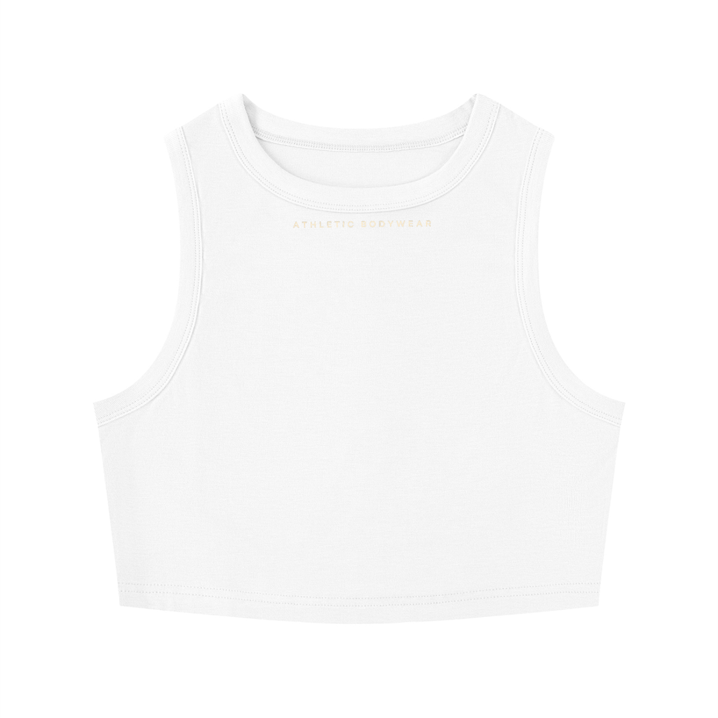 Women's Tight Crewneck Crop Tank Top