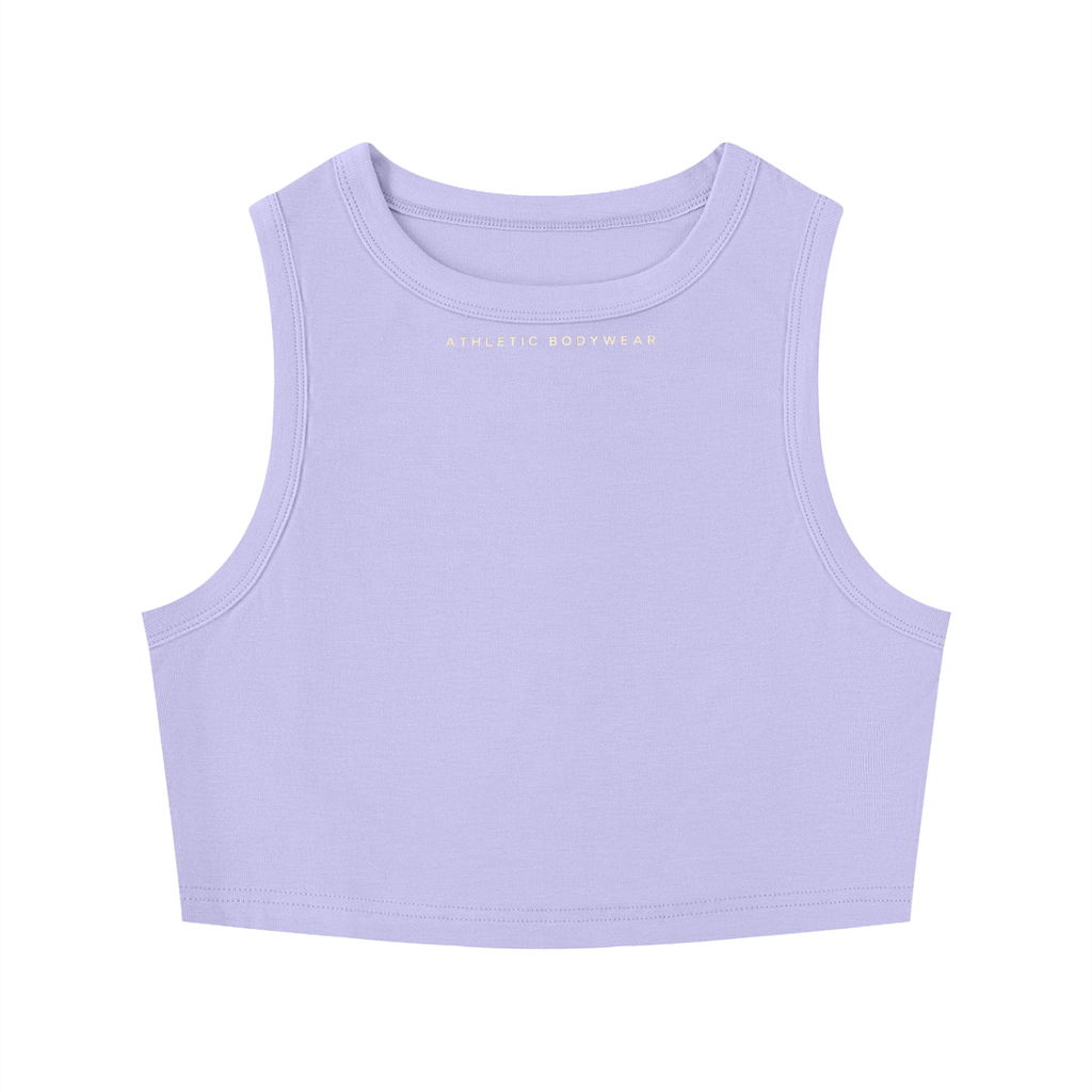 Women's Tight Crewneck Crop Tank Top