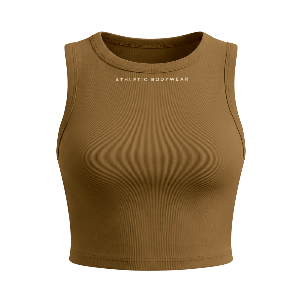 Women's Tight Crewneck Crop Tank Top