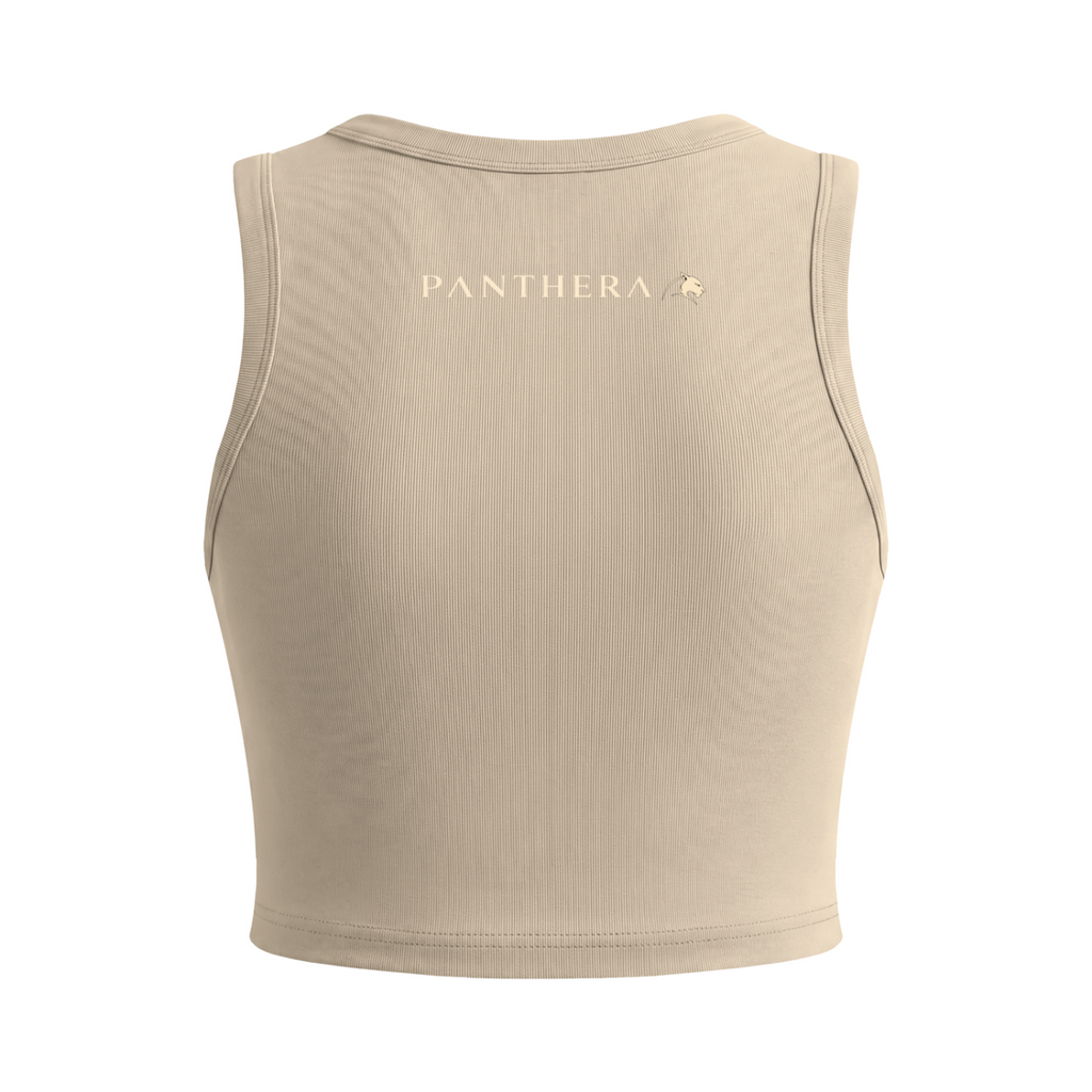 Women's Tight Crewneck Crop Tank Top